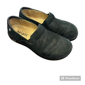 Alegria Women's Loafer Shoes KEL-751‎ Black Size 39 (8)